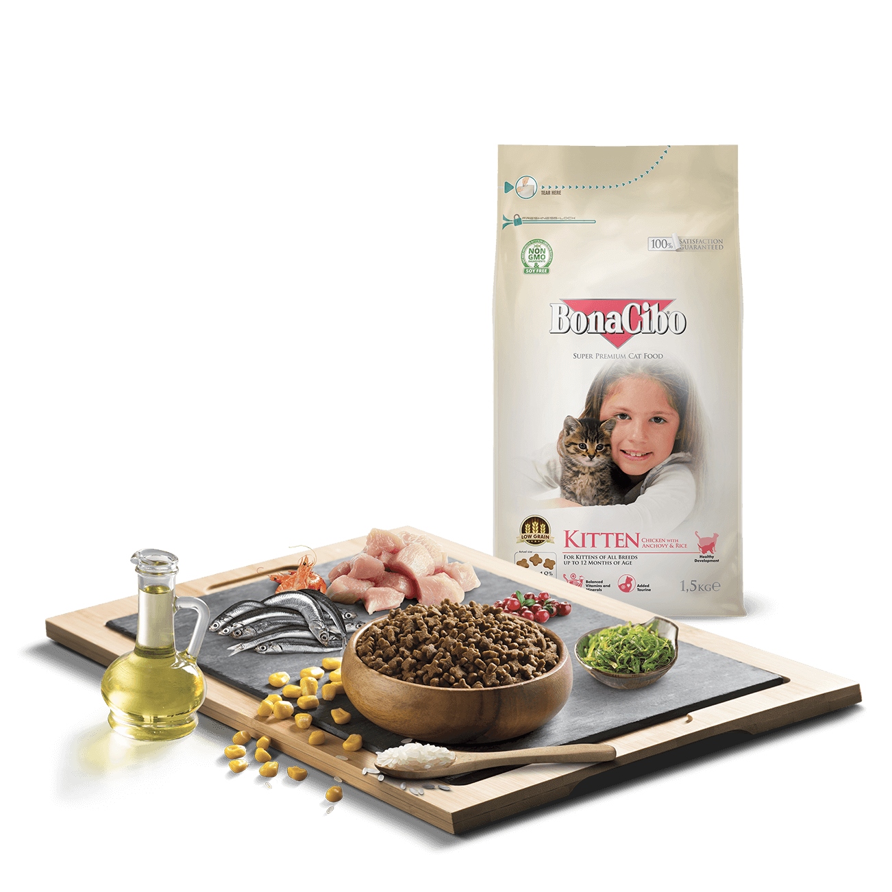 Bonacibo Kitten - Chicken (1.5 Kg)