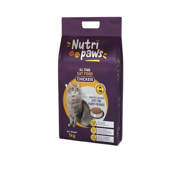 Nutri Paws Cat - Chicken (1 Kg)