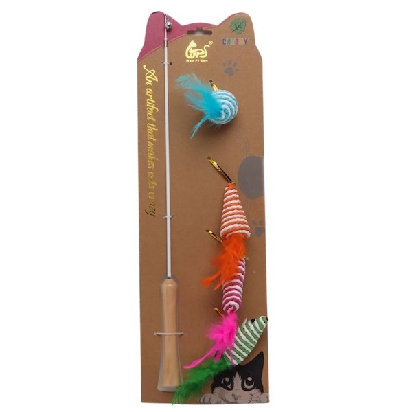 Multi Cat Playing Toy Stick